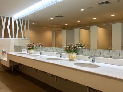 Stylish Vanity and Fixtures