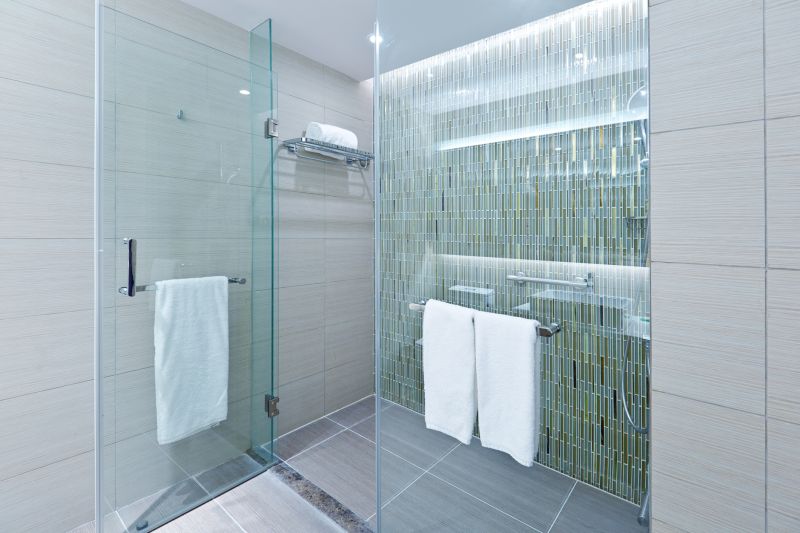 Elegant Shower with Frameless Glass